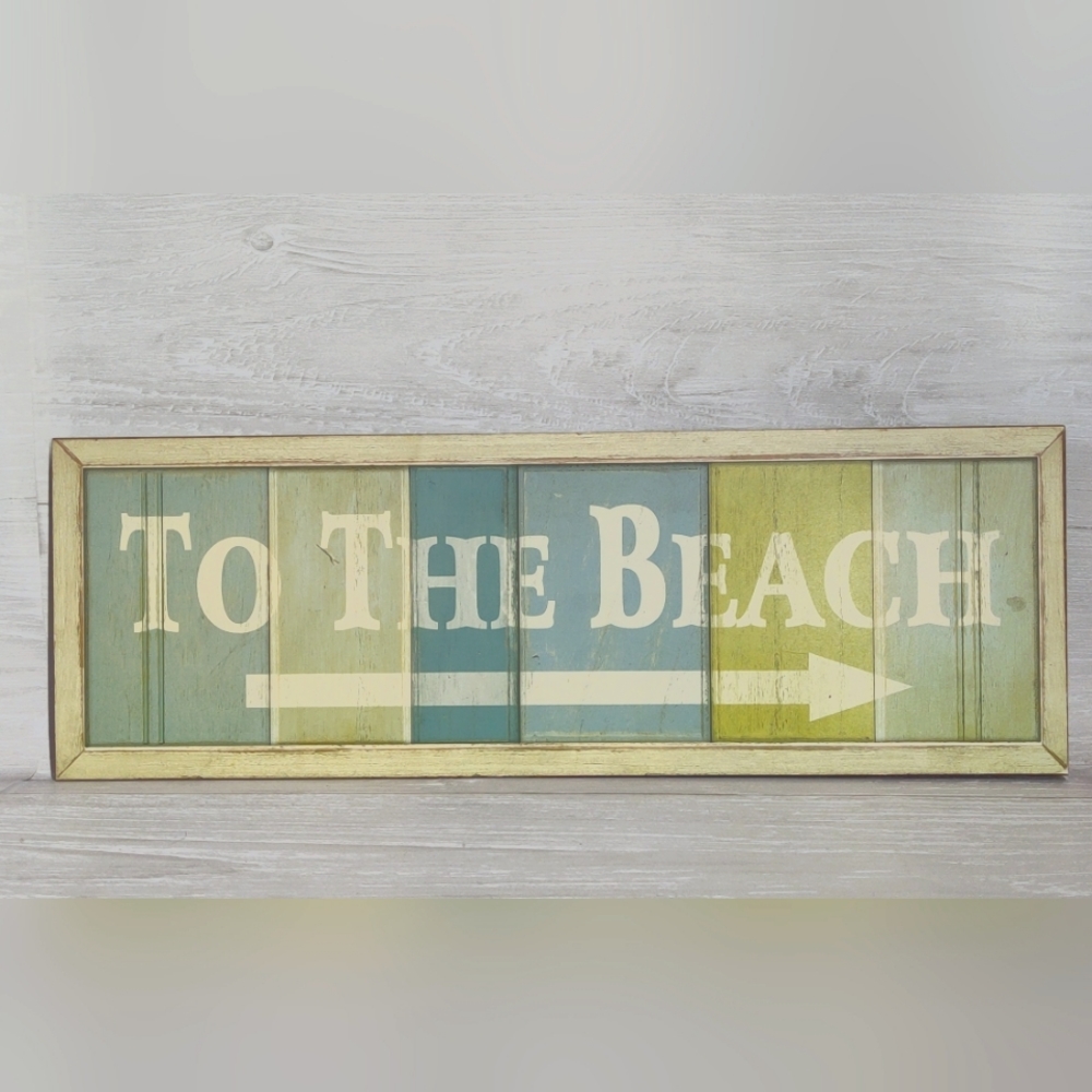 Beach Themed wall decor.